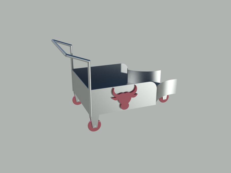 Waste Transport Trolley