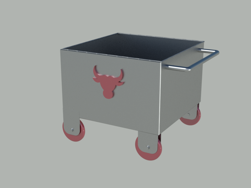 Meat Transport Trolley