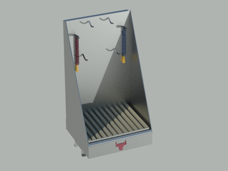 Apron Washing Cabinet